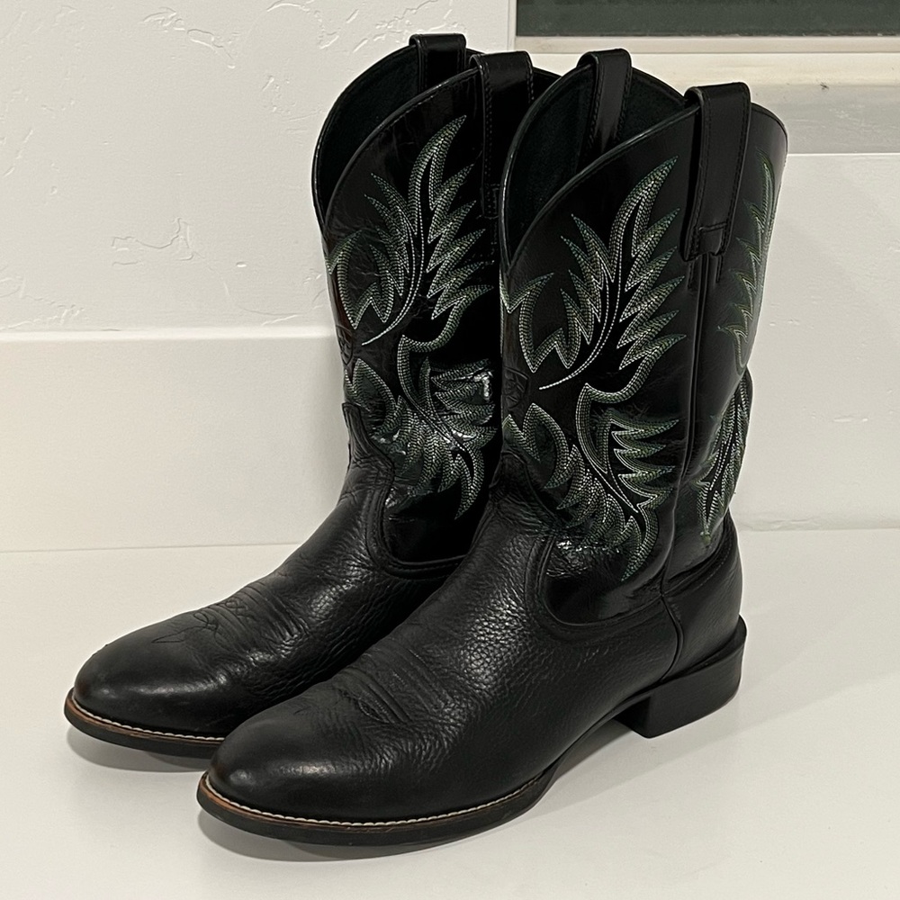Ariat Heritage Stockman Western Cowboy Boots 9.5D